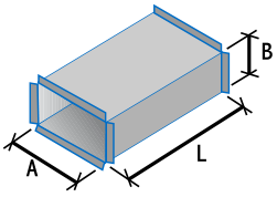 Calcular Área de Tubo Recto